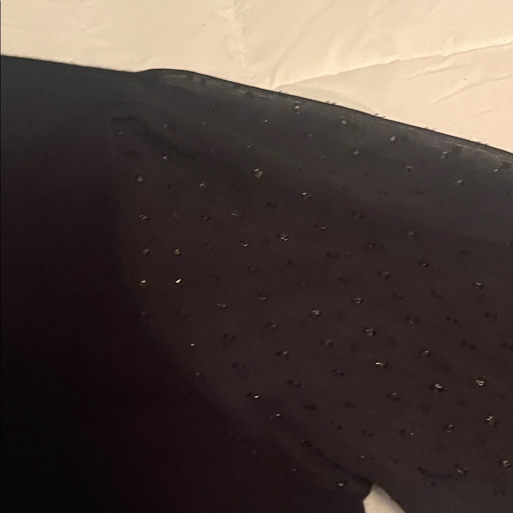 Calvin Klein Black Top with Sheer Sleeves - Picture 14 of 14